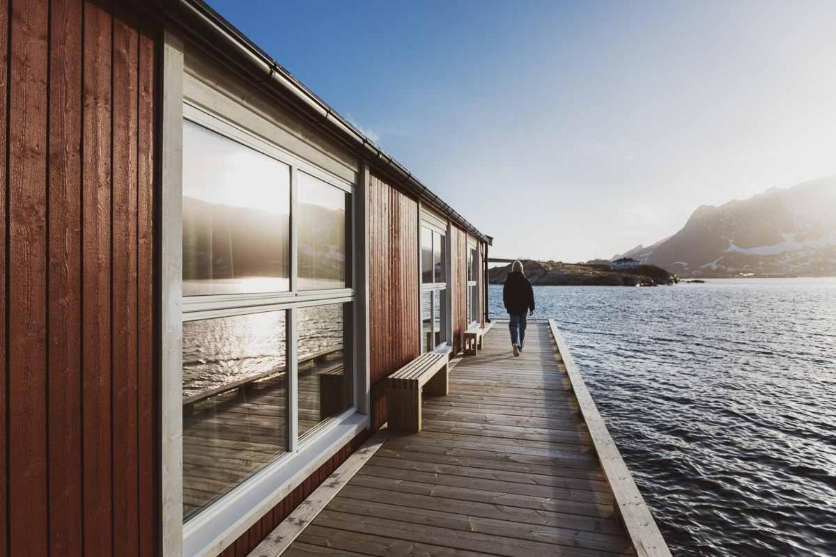 Eliassen Rorbuer Hotel Reine Eksteriør billede