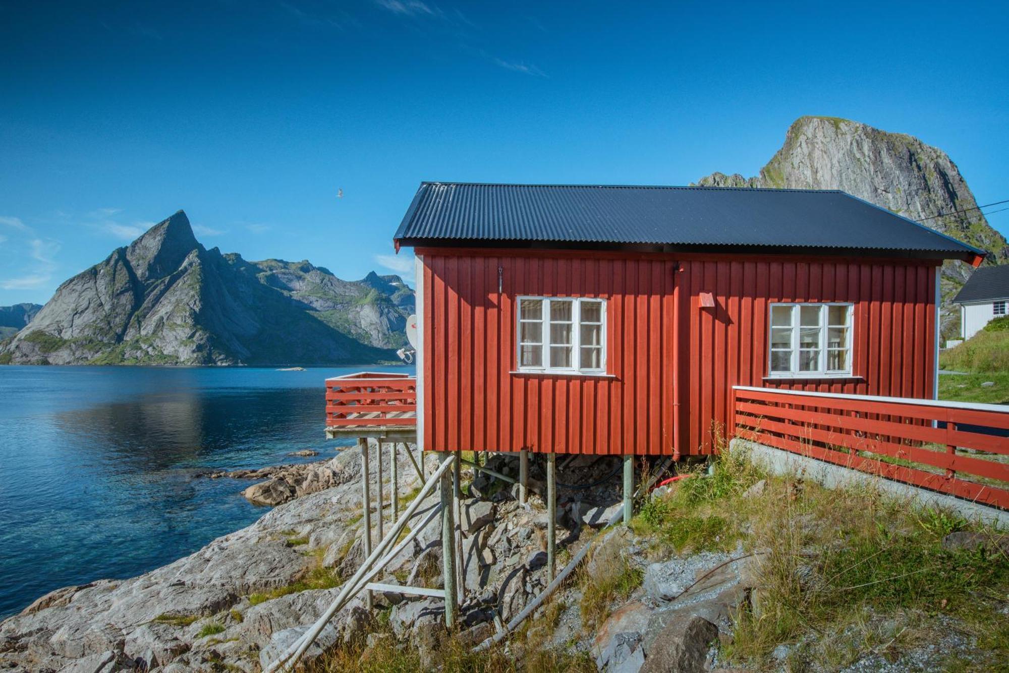 Eliassen Rorbuer Hotel Reine Eksteriør billede