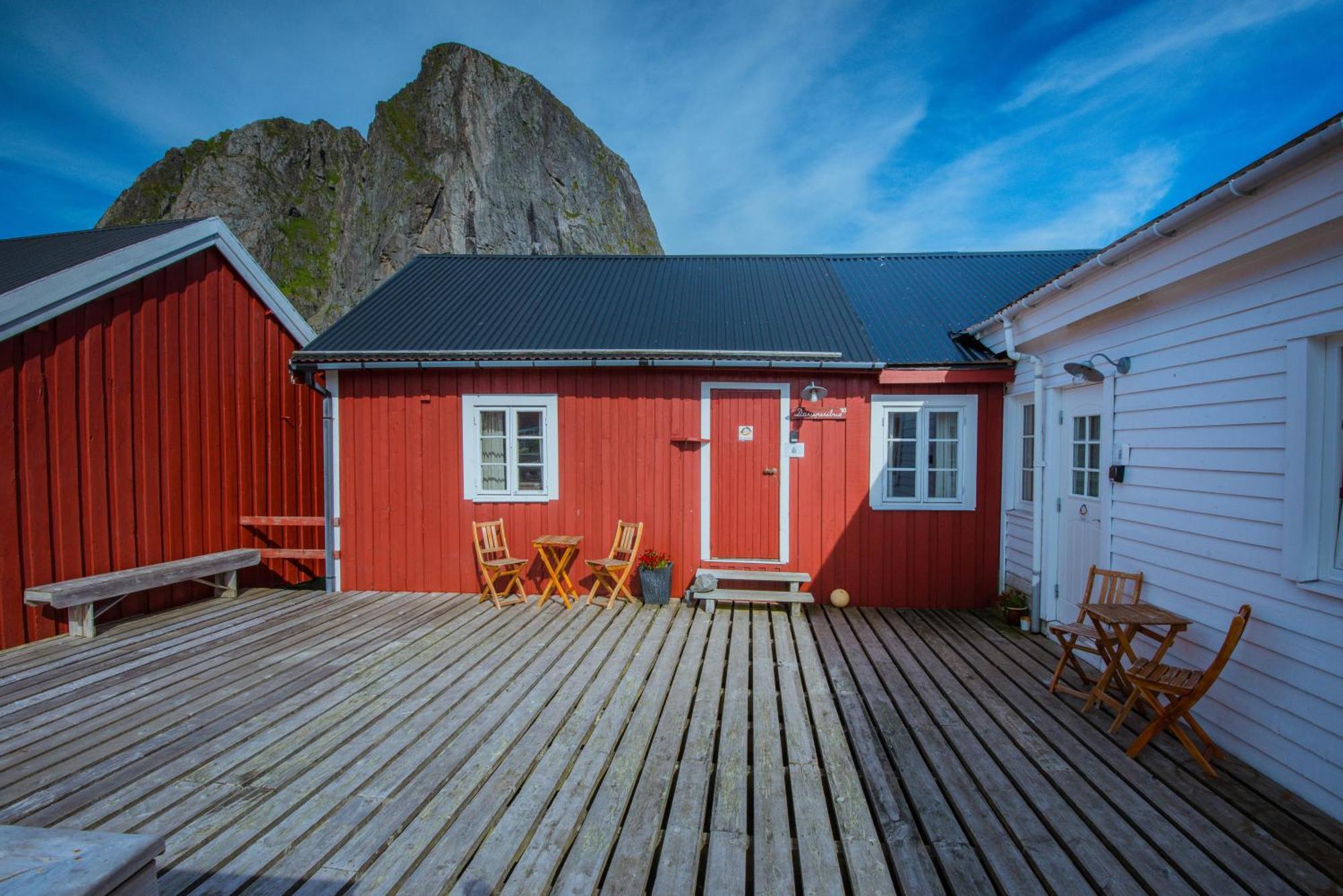 Eliassen Rorbuer Hotel Reine Eksteriør billede